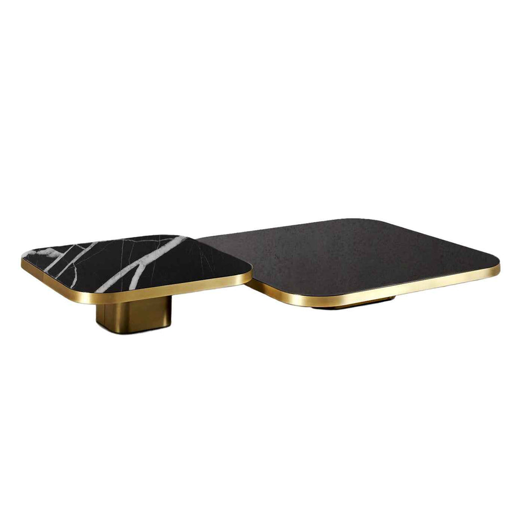 Bow Coffee Table - Brass