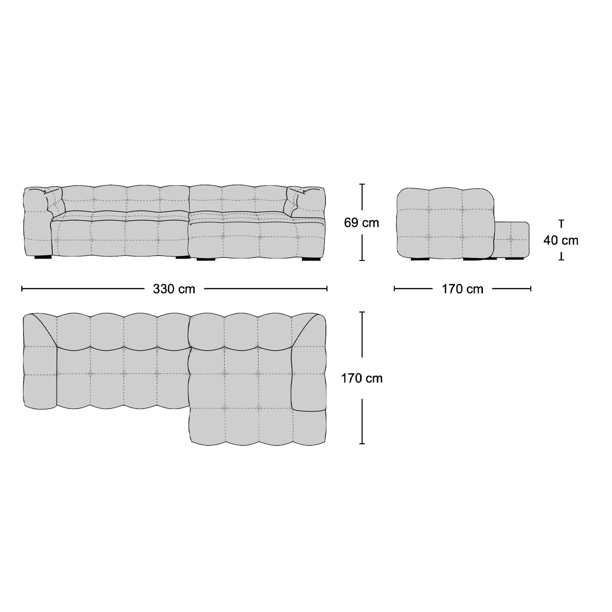 Boba Corner Sofa image 11
