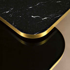 Bow Coffee Table - Brass