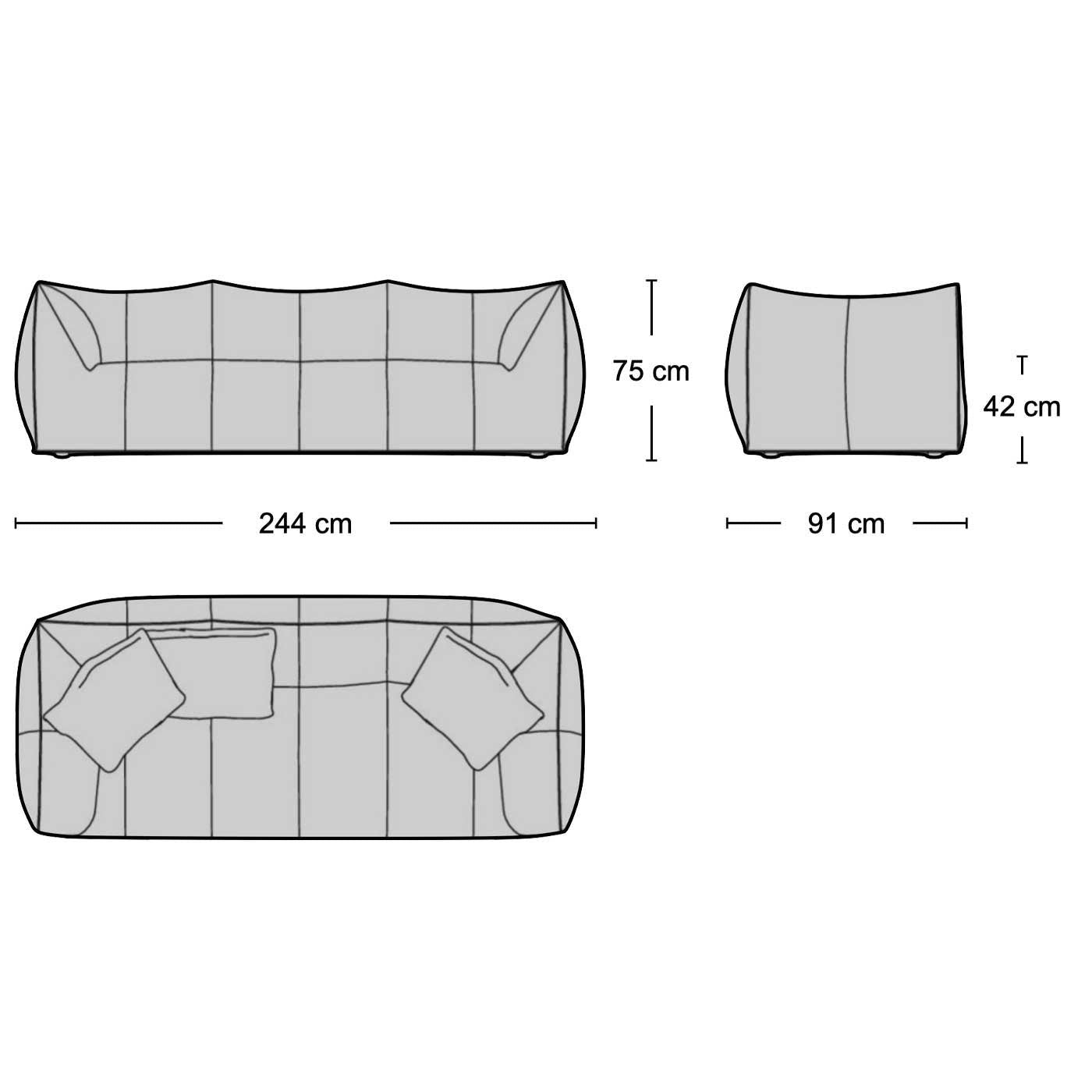 Bambolo 3-Seater Sofa image 7