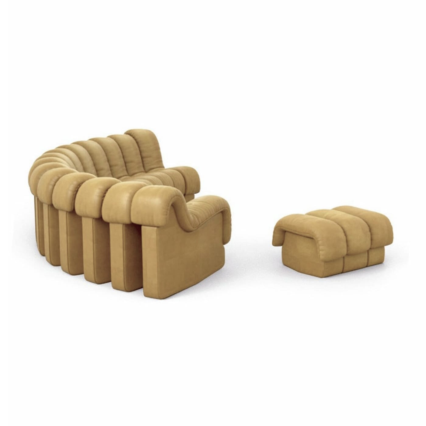 DS-600 Snake Sofa & Ottoman image 6