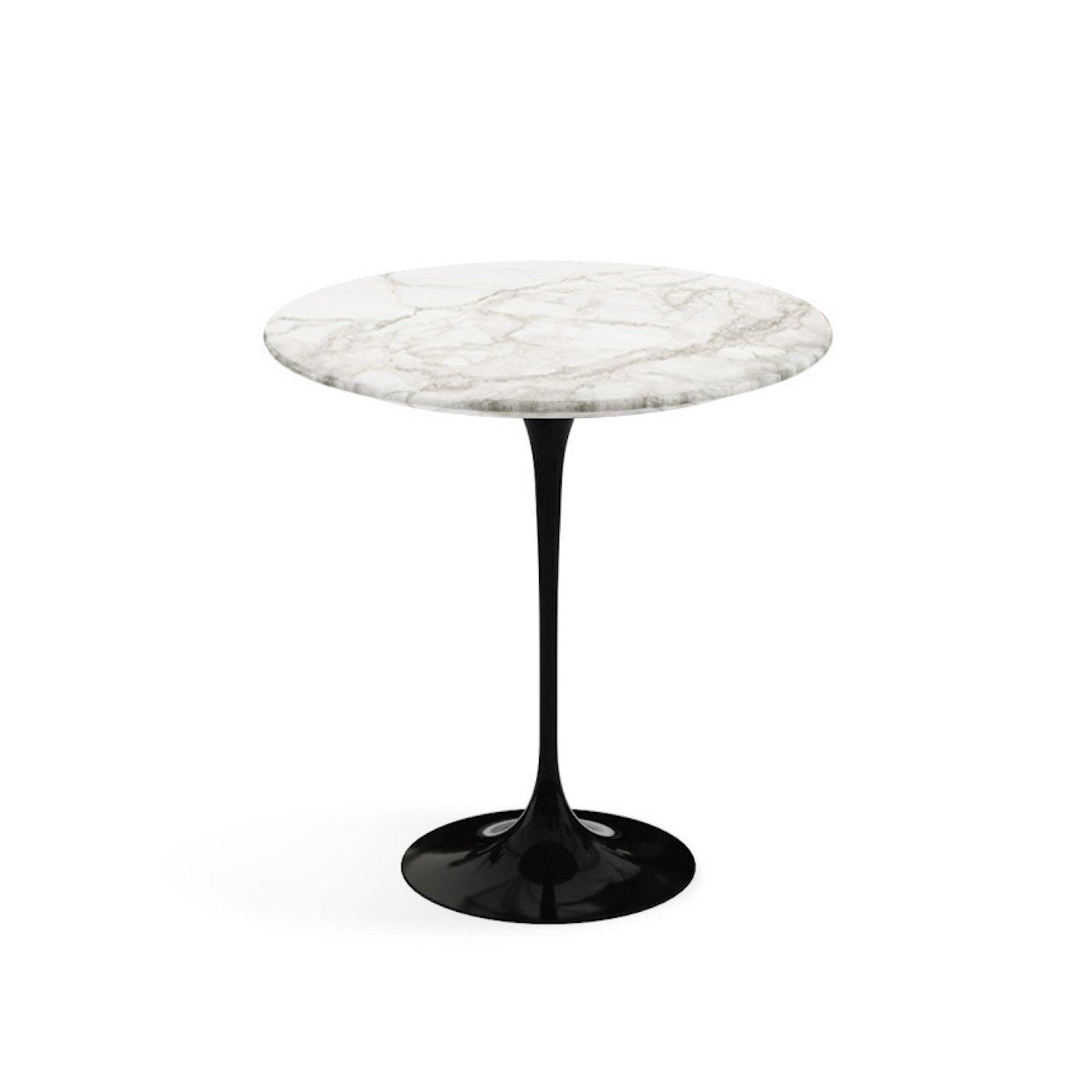 Pedestal Side Table - Marble Top