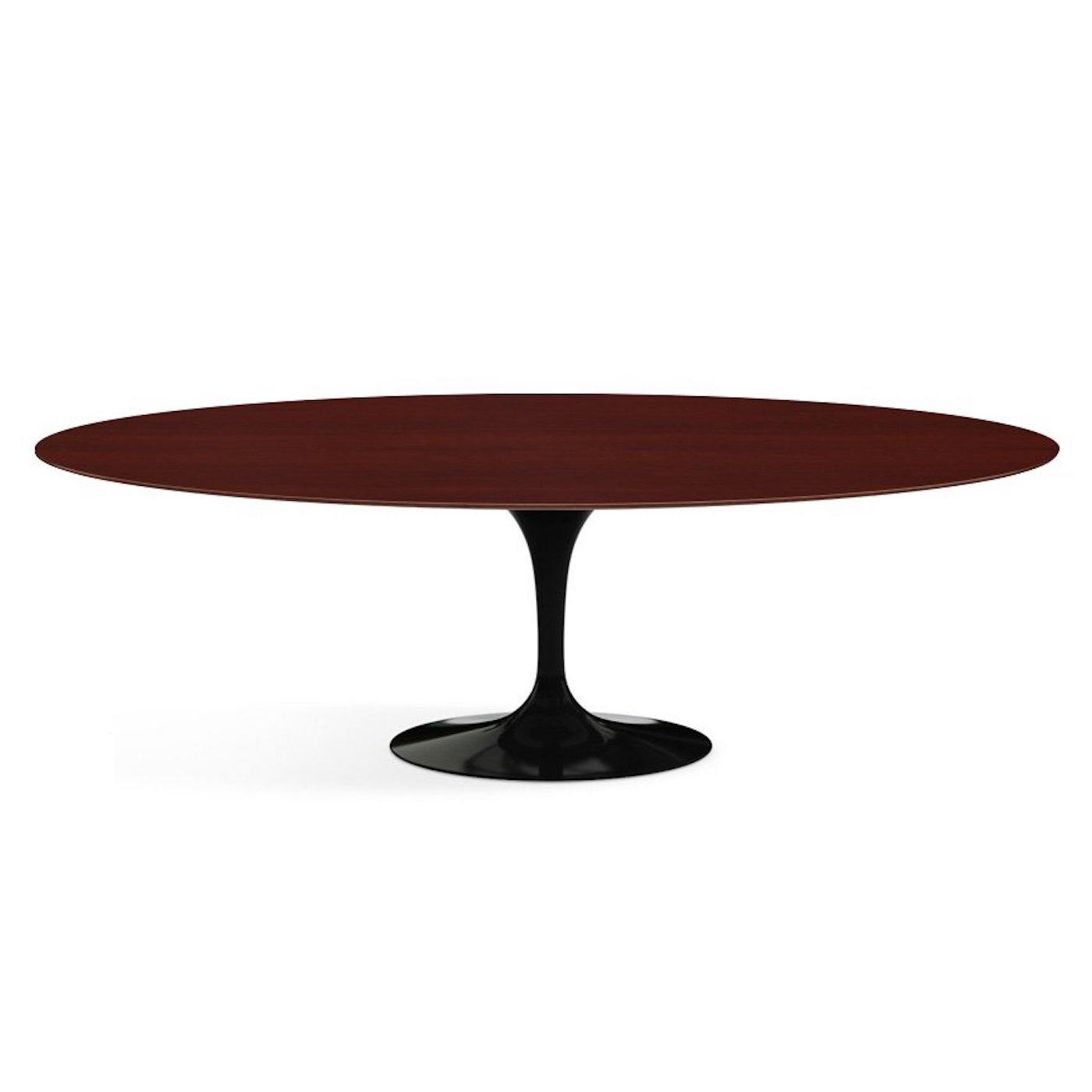 Oval Pedestal Dining Table - Wooden Top