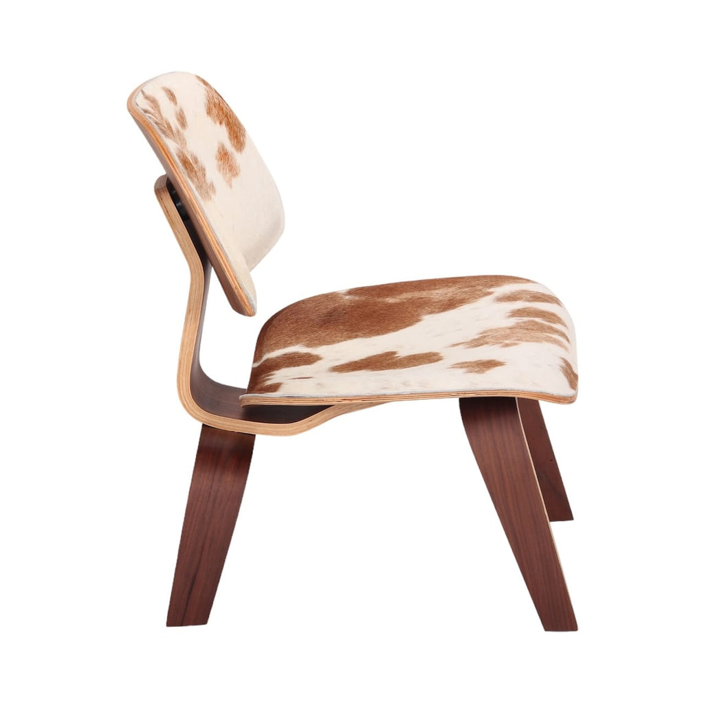 Moulded Plywood Chair Calfskin
