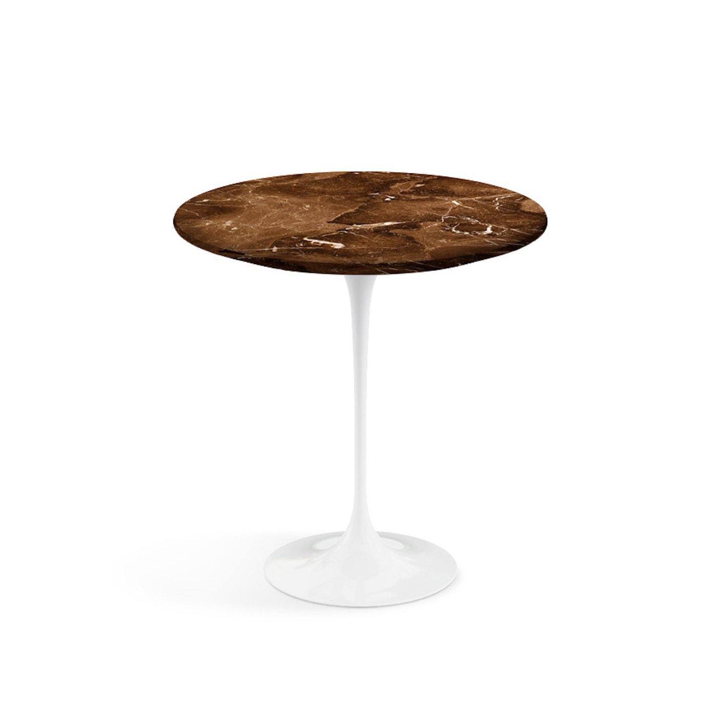 Pedestal Side Table - Marble Top