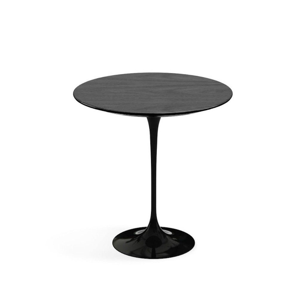 Pedestal Side Table - Wood Top