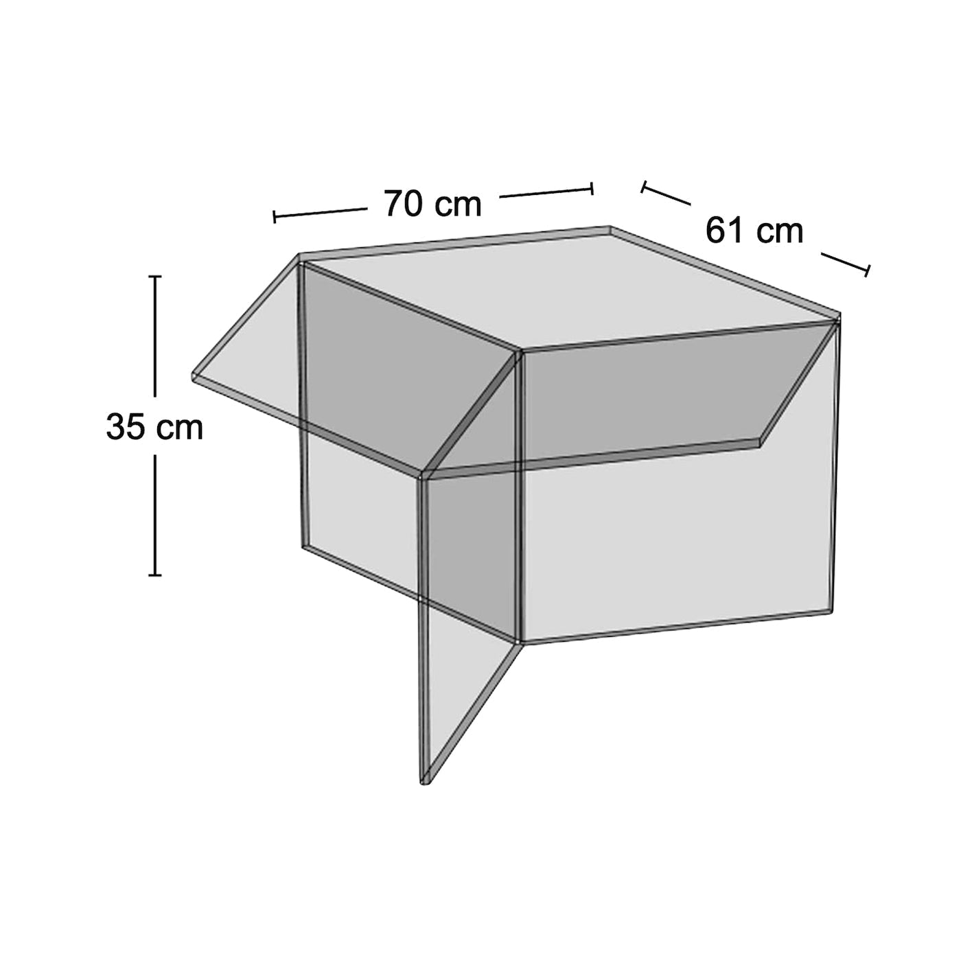 Isom Square Coffee Table