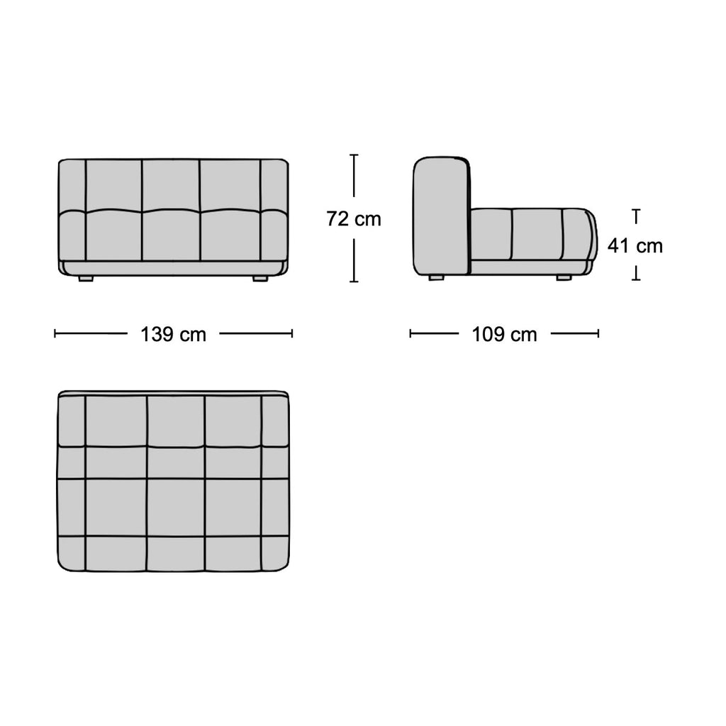 Quilton Wide Middle Module