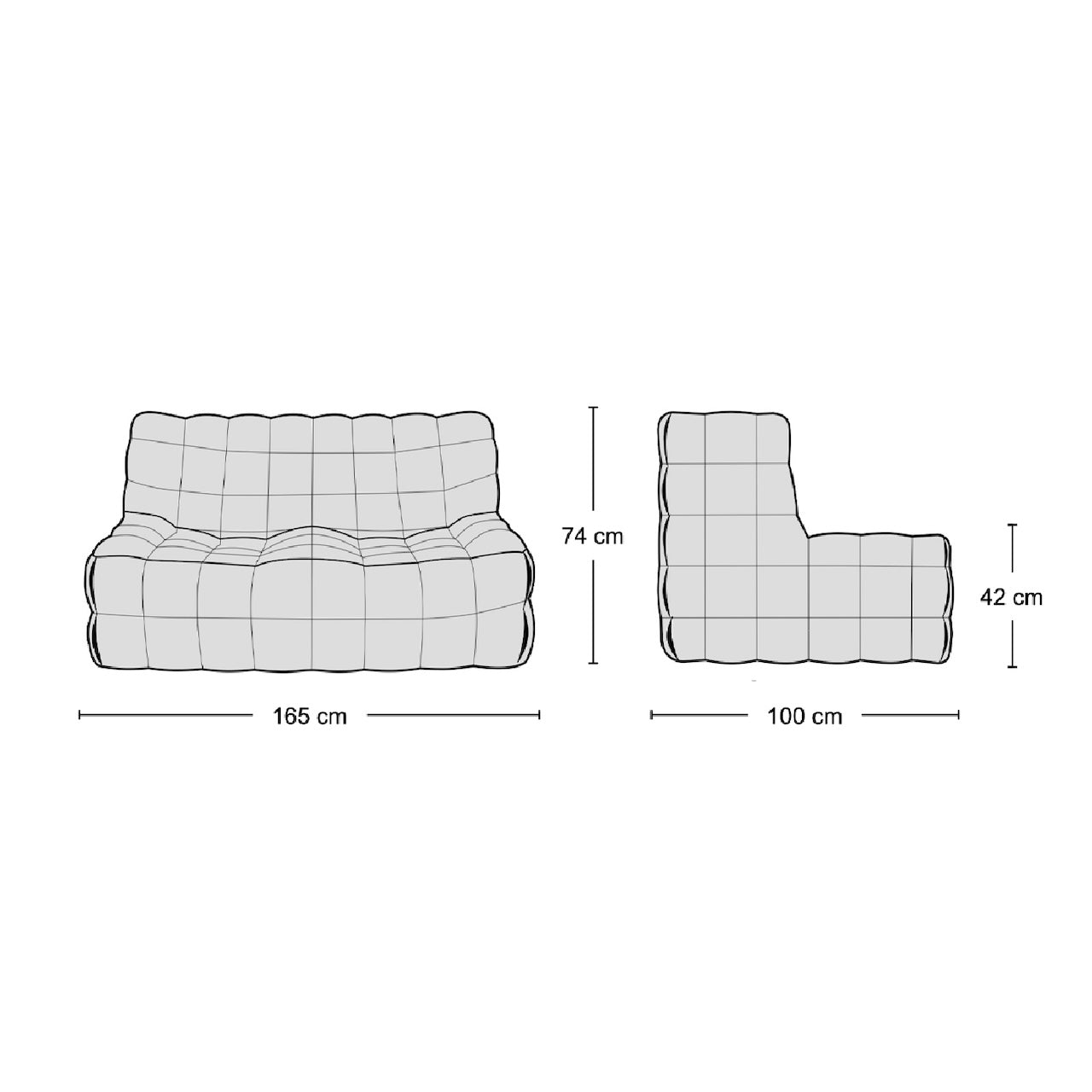 Kashima 2-Seater Sofa