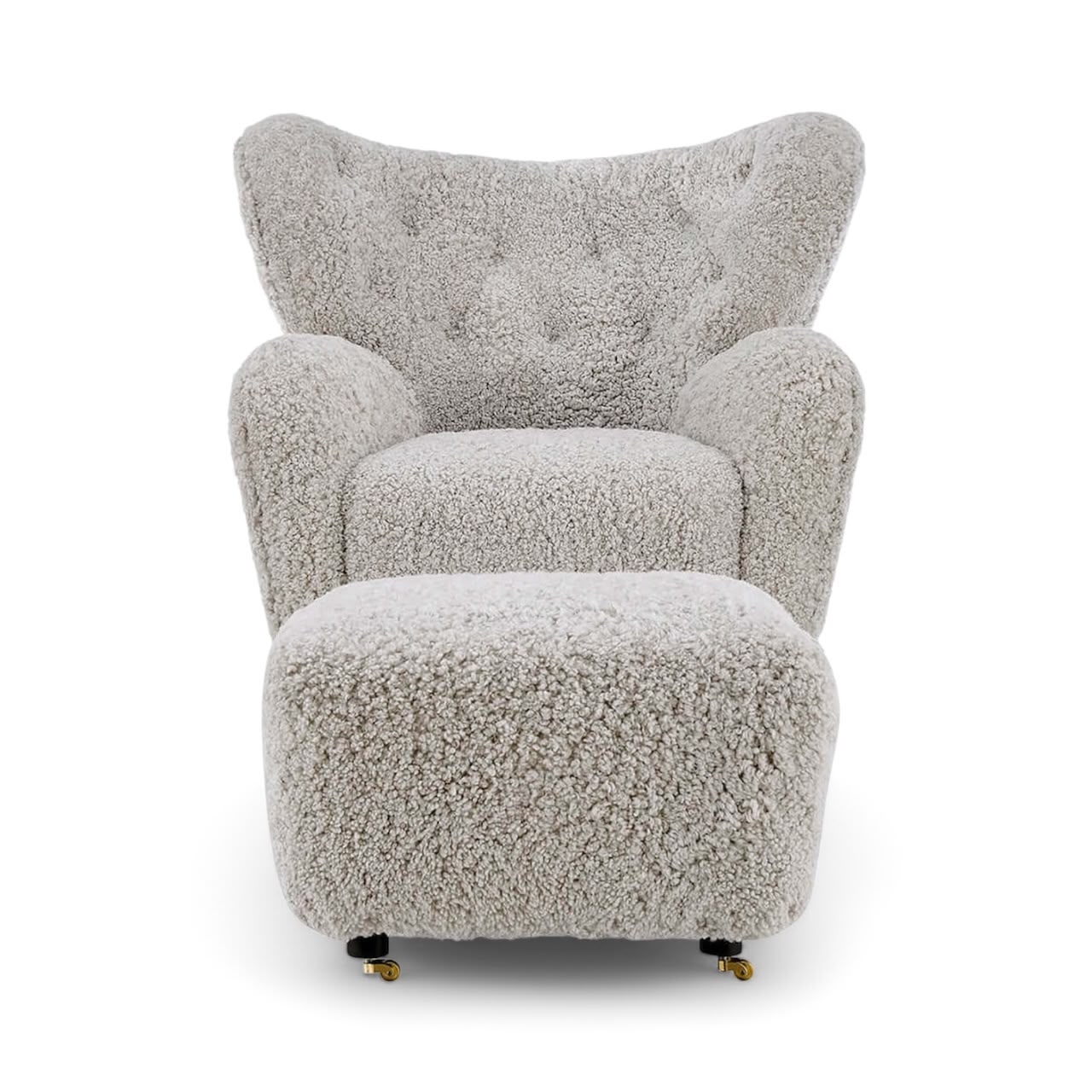 Tired Man Lounge Chair & Footstool | Flemming Lassen Inspired | Modern Approach