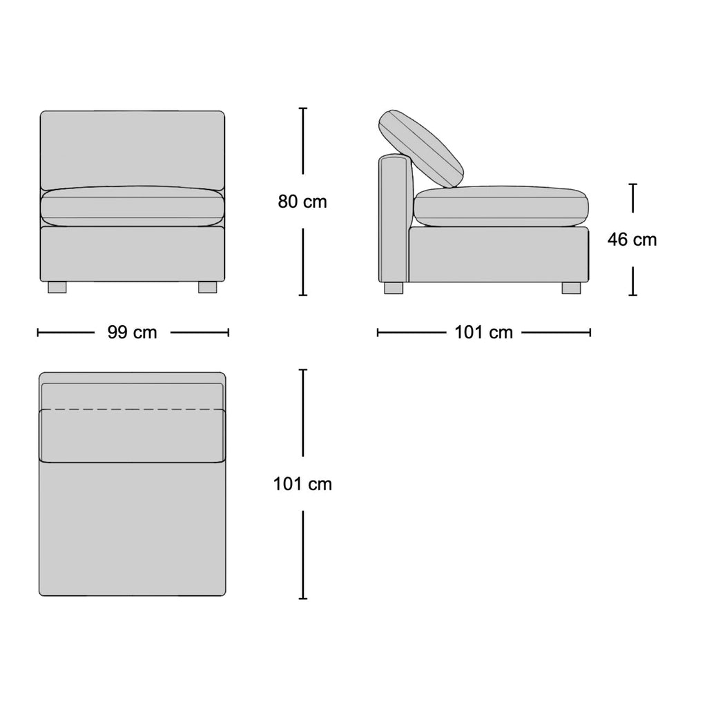 Sky Armless Module