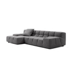 Tufty 3-Seater Sofa with Chaise