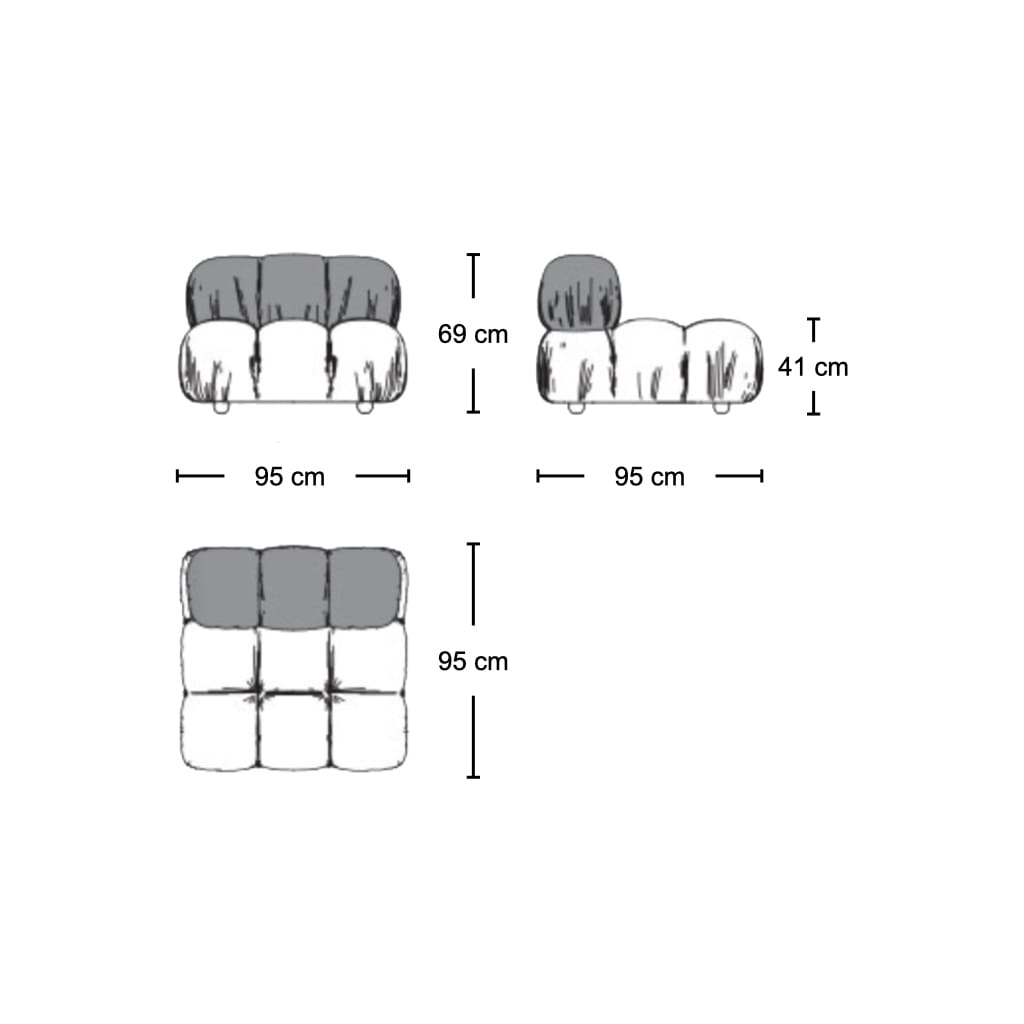 Bellini Armless Module