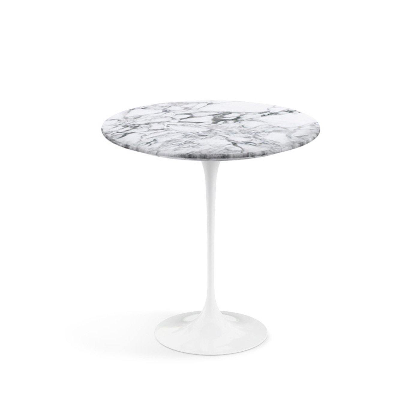Pedestal Side Table - Marble Top