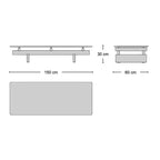 Sengu Small Coffee Table