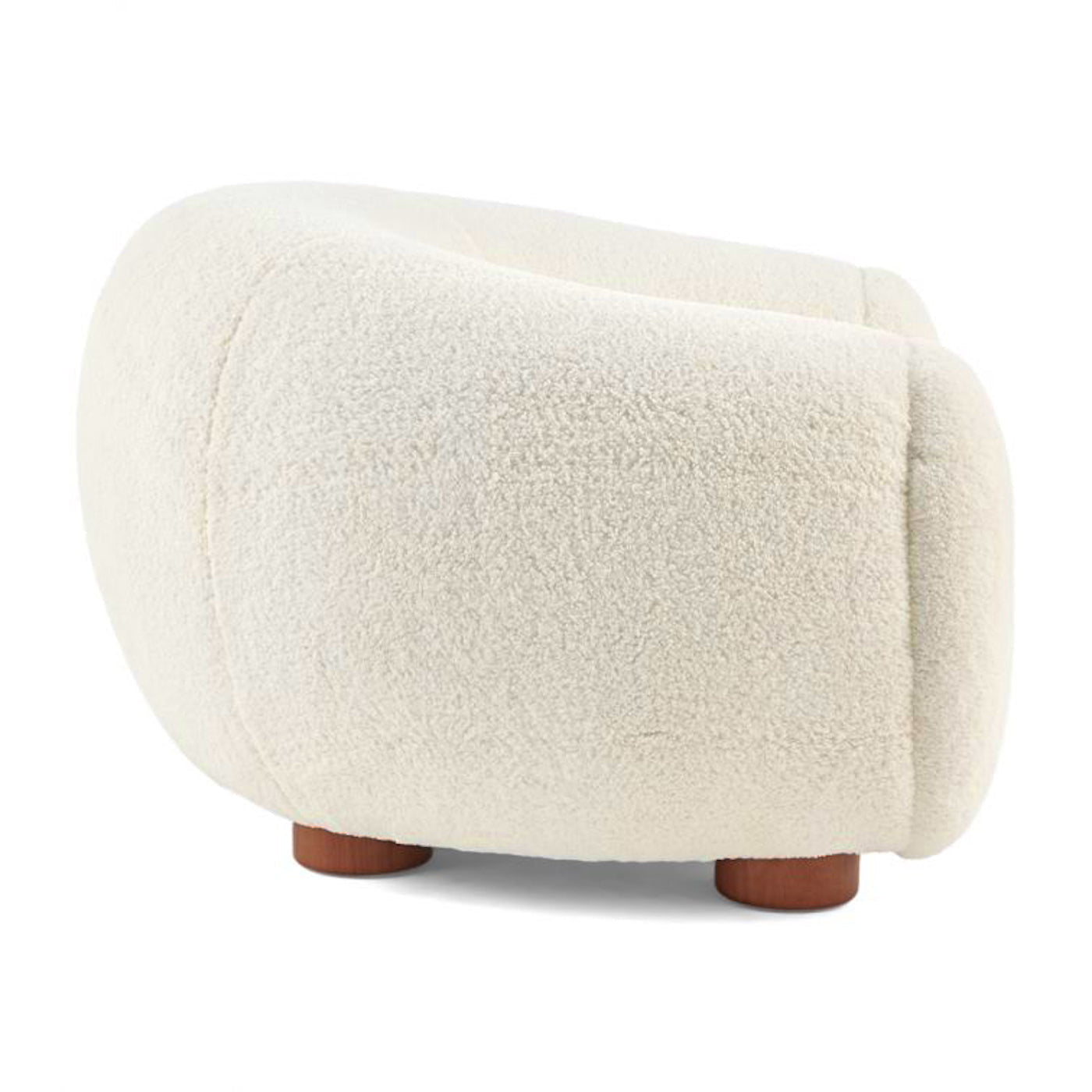 Polar Bear Armchair - Jean Royère Inspired Armchair Dupe | Modern Approach