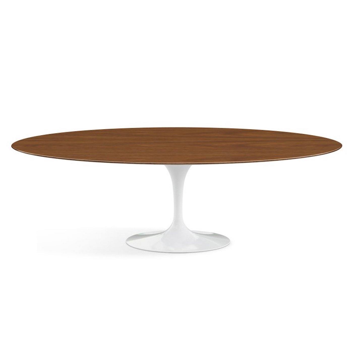 Oval Pedestal Dining Table - Wooden Top