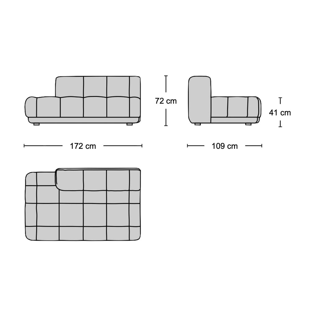 Quilton Chaise Module
