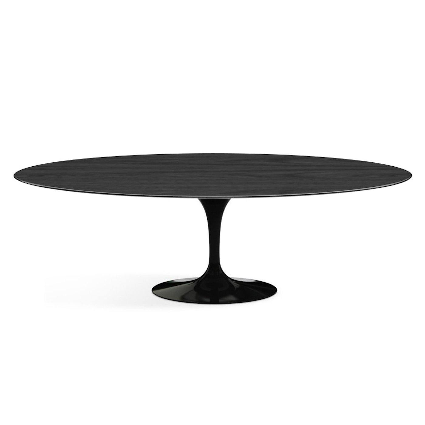 Oval Pedestal Dining Table - Wooden Top