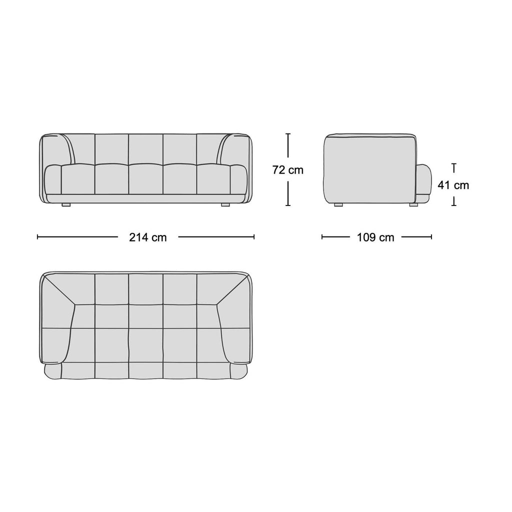 Quilton 2-Seater Sofa