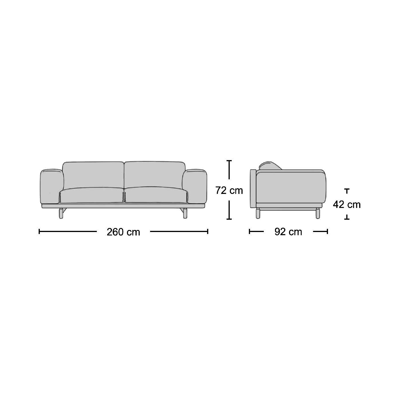 Seven 3-Seater Sofa