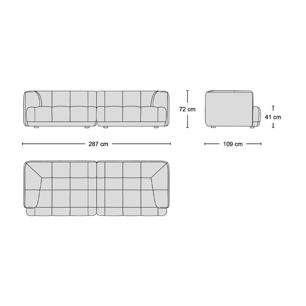 Quilton Sofa - Combo 1