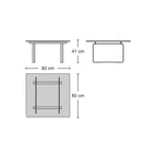 Wegner 106 Coffee Table