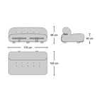 Soriana 2-Seater Sofa
