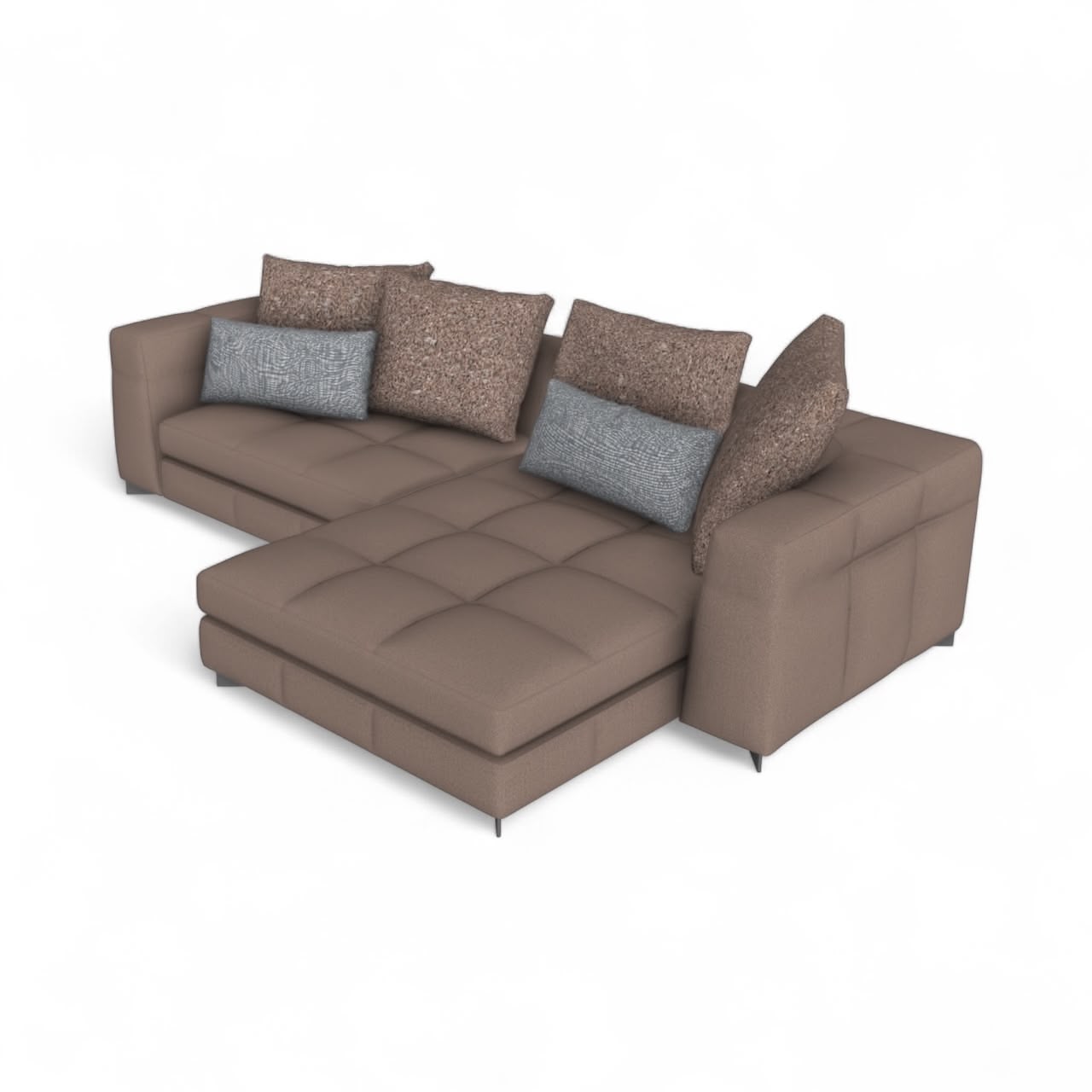 Portman 2-Seater Sofa with Large Chaise