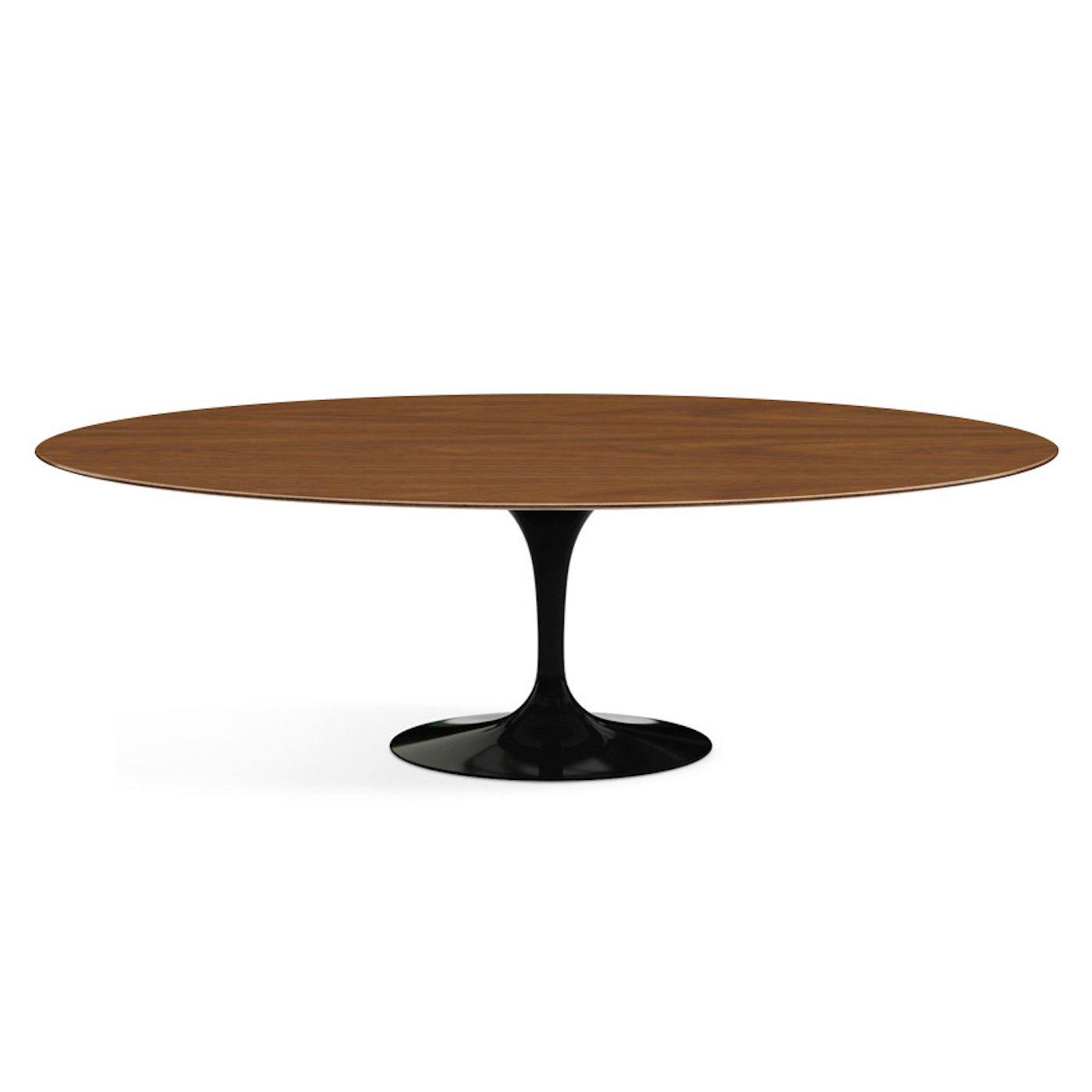 Oval Pedestal Dining Table - Wooden Top