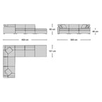 Sky L-Shaped Sofa