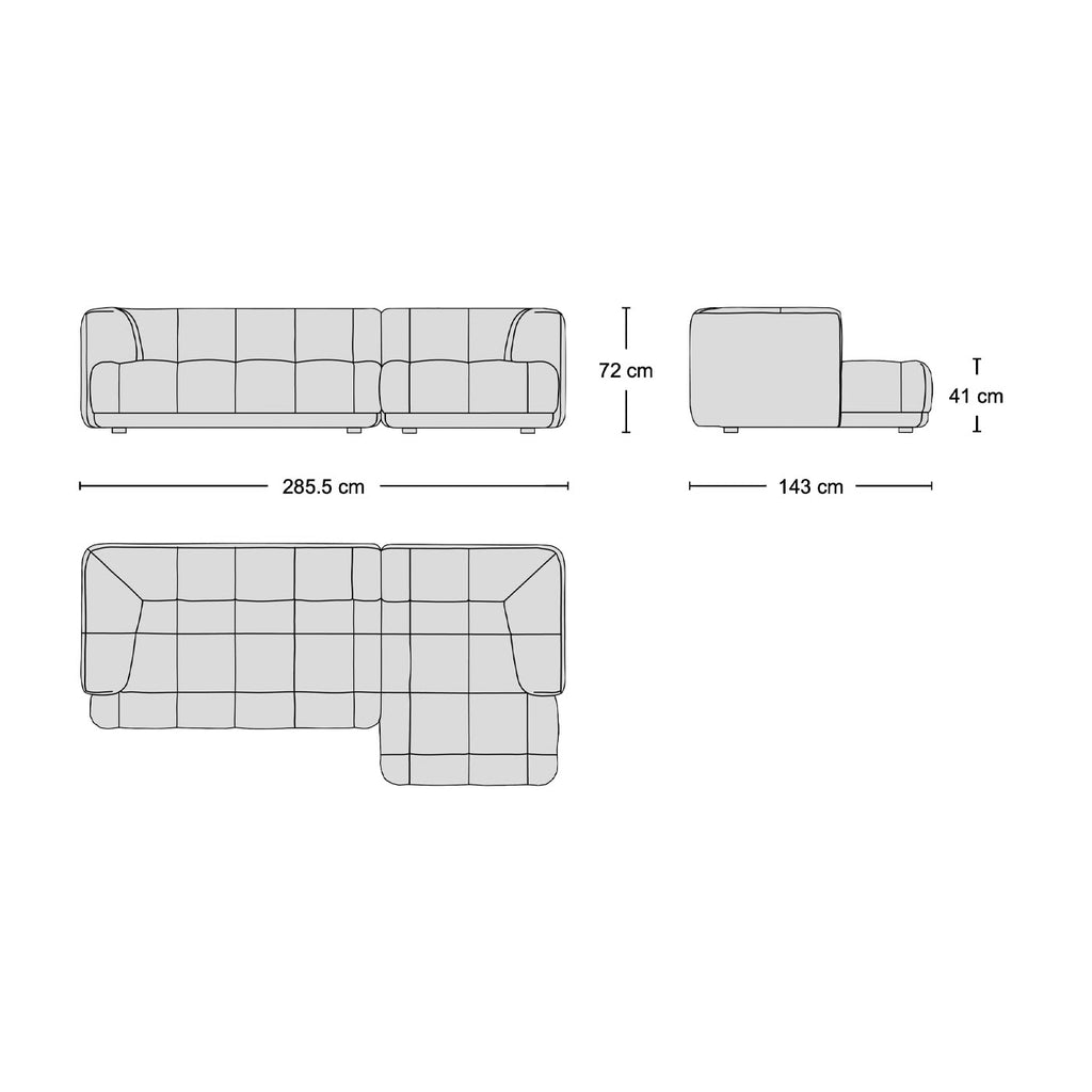 Quilton Sofa - Combo 4