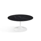 Pedestal Low Table - Marble Top