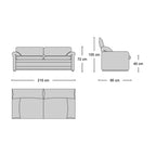 Vico 2-Seater Sofa