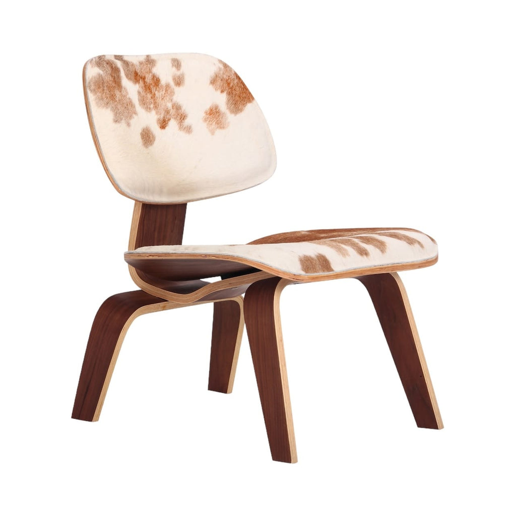 Moulded Plywood Chair Calfskin