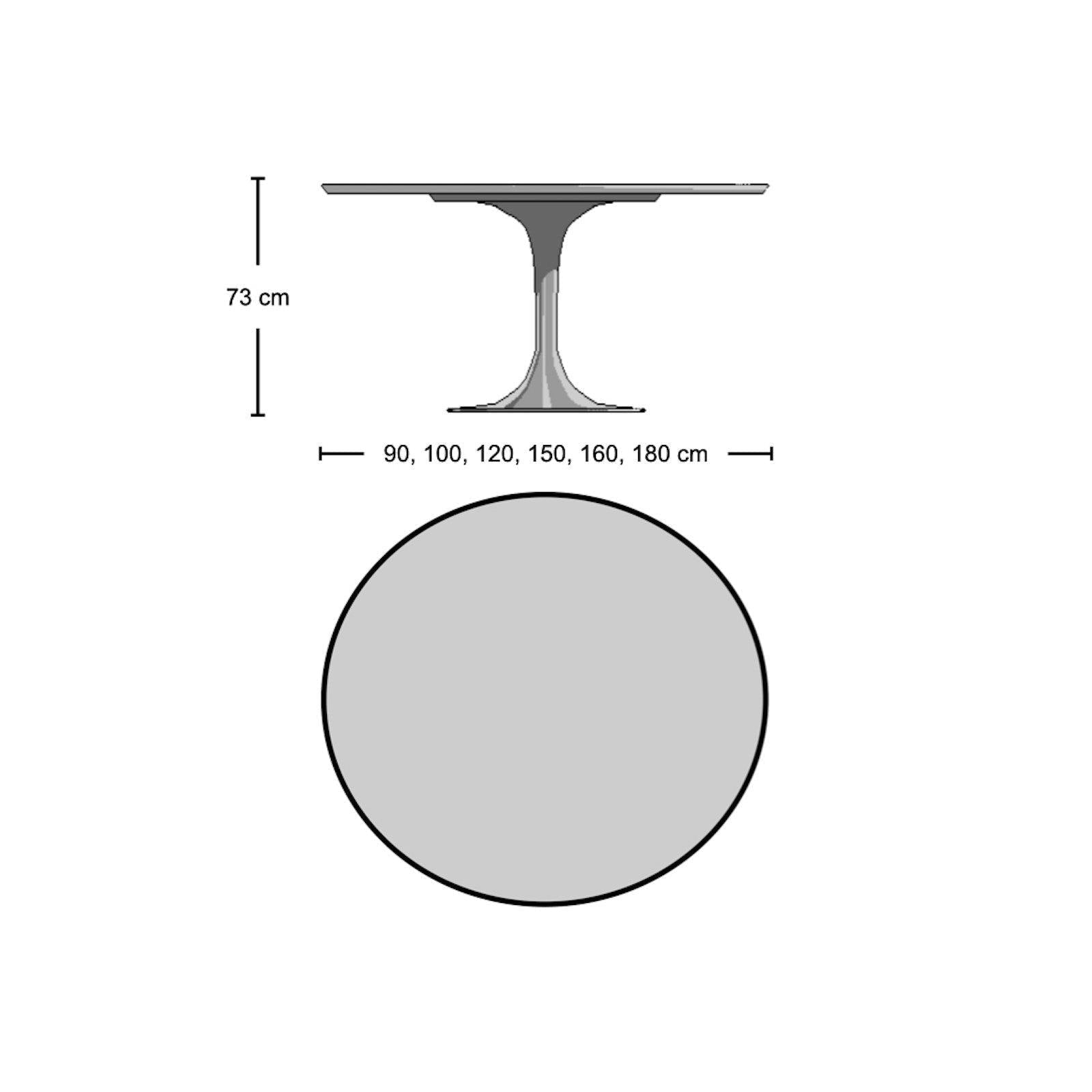 Pedestal Dining Table - Marble Top