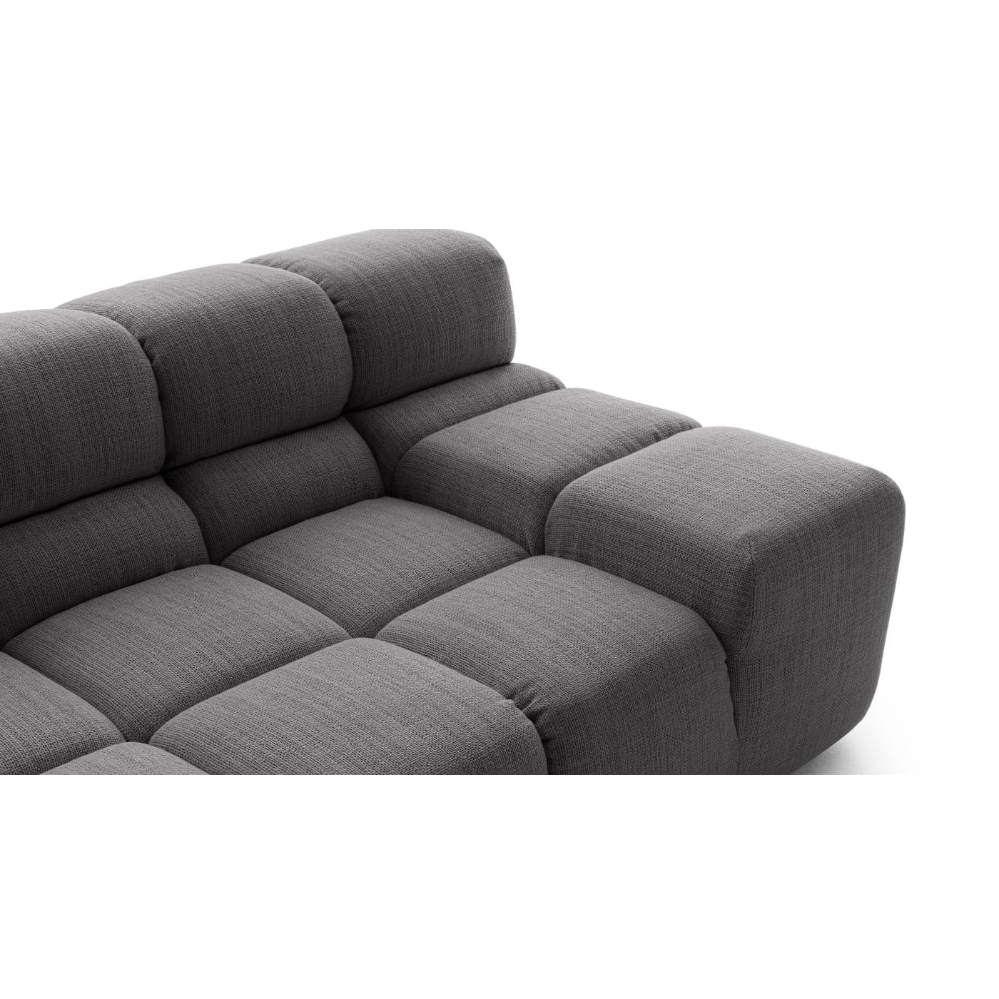 Tufty 3-Seater Sofa with Chaise