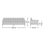 Florence 3-Seater Sofa