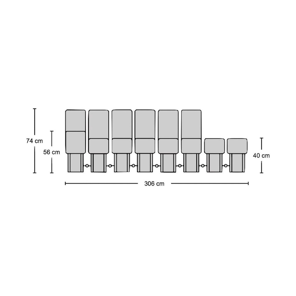 DS-600 Modular Sofa Combo 1