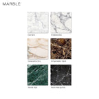 Pedestal Dining Table - Marble Top