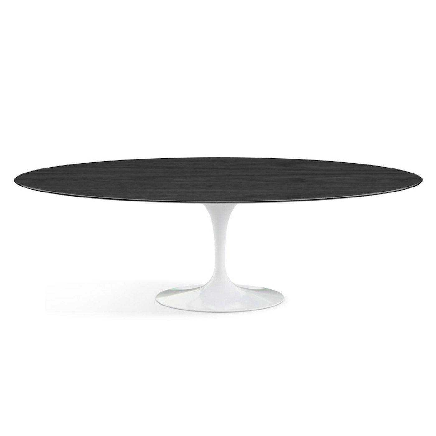 Oval Pedestal Dining Table - Wooden Top