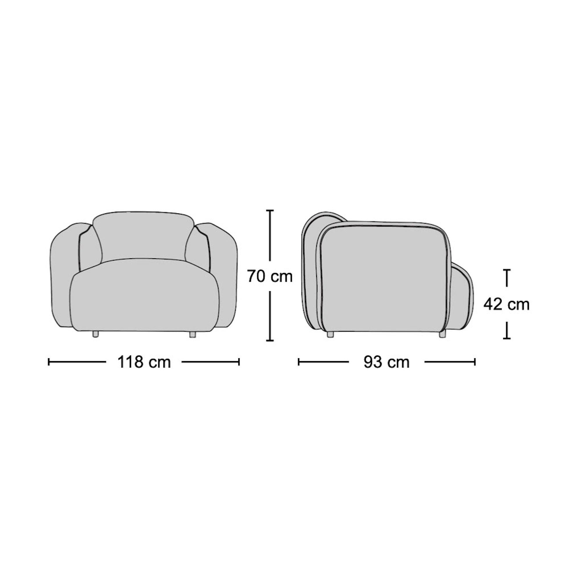 Fauteuil moelleux