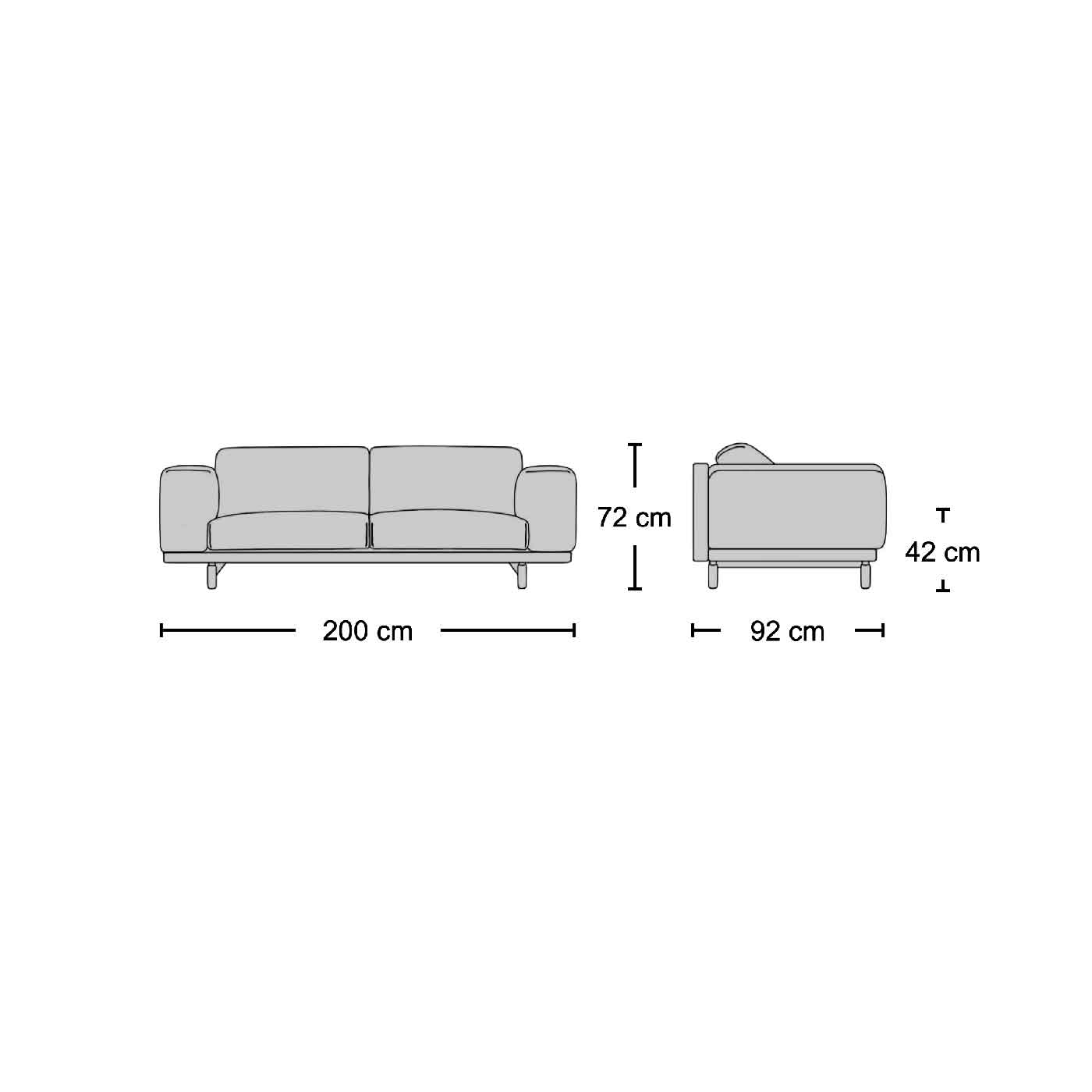 Seven 2-Seater Sofa