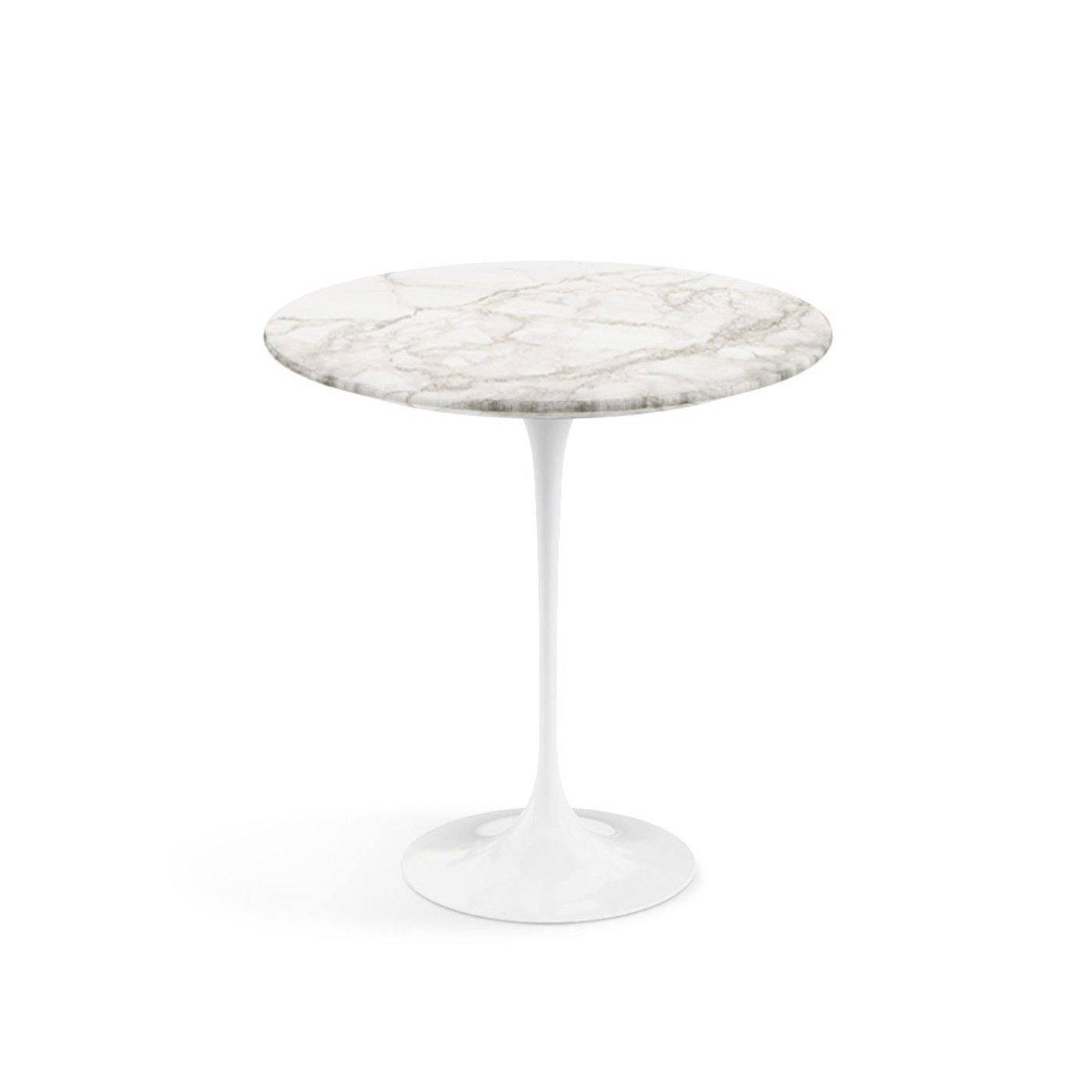 Pedestal Side Table - Marble Top