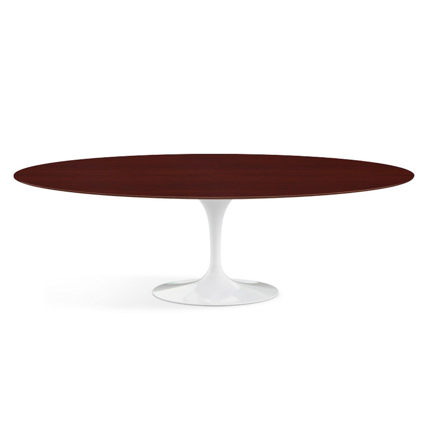 Oval Pedestal Dining Table - Wooden Top
