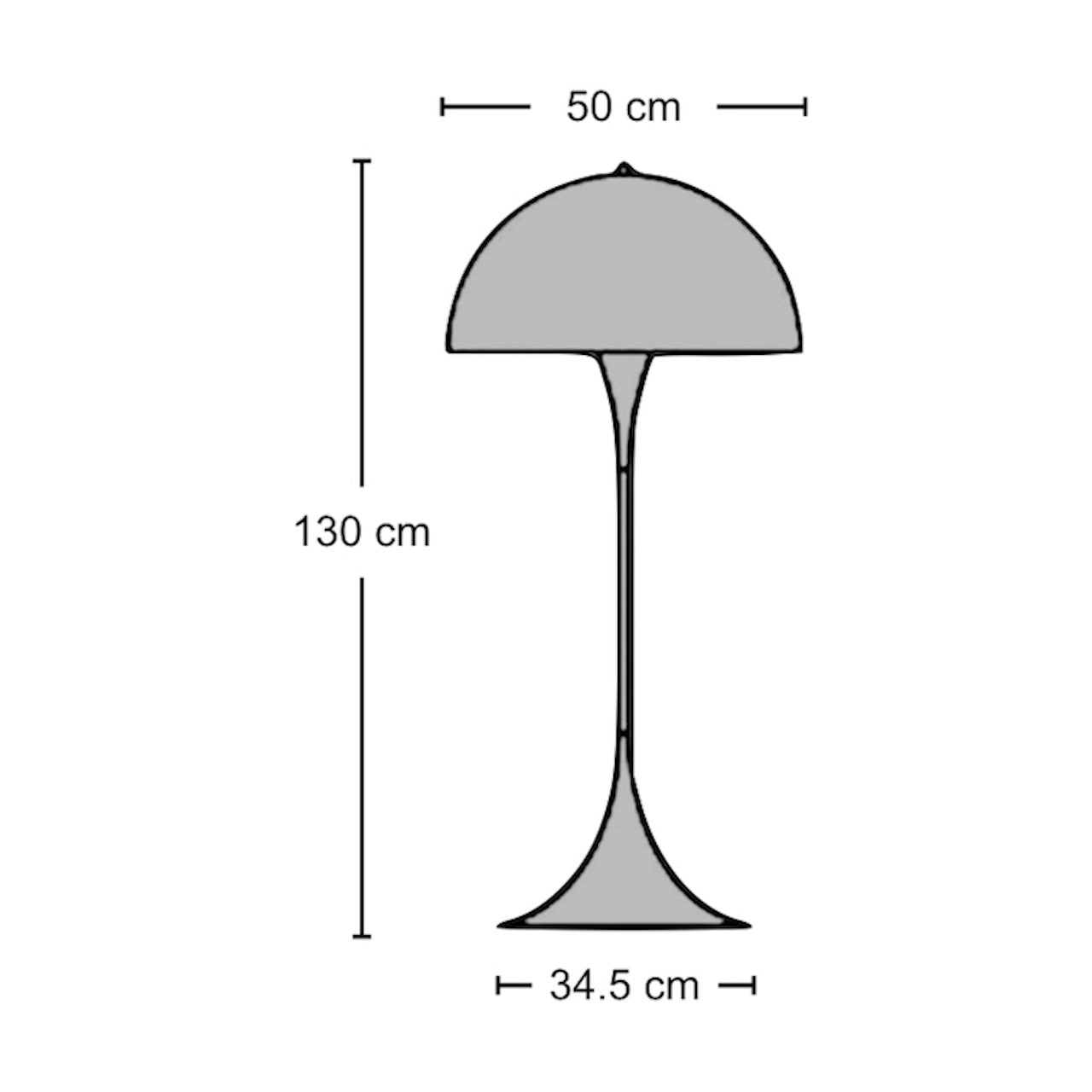 Panthella Floor Lamp