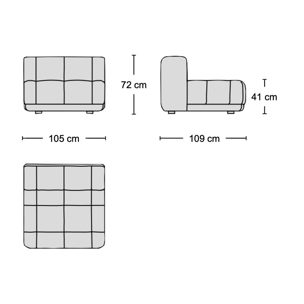 Quilton Narrow Middle Module