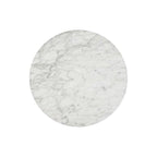 Pedestal Low Table - Marble Top