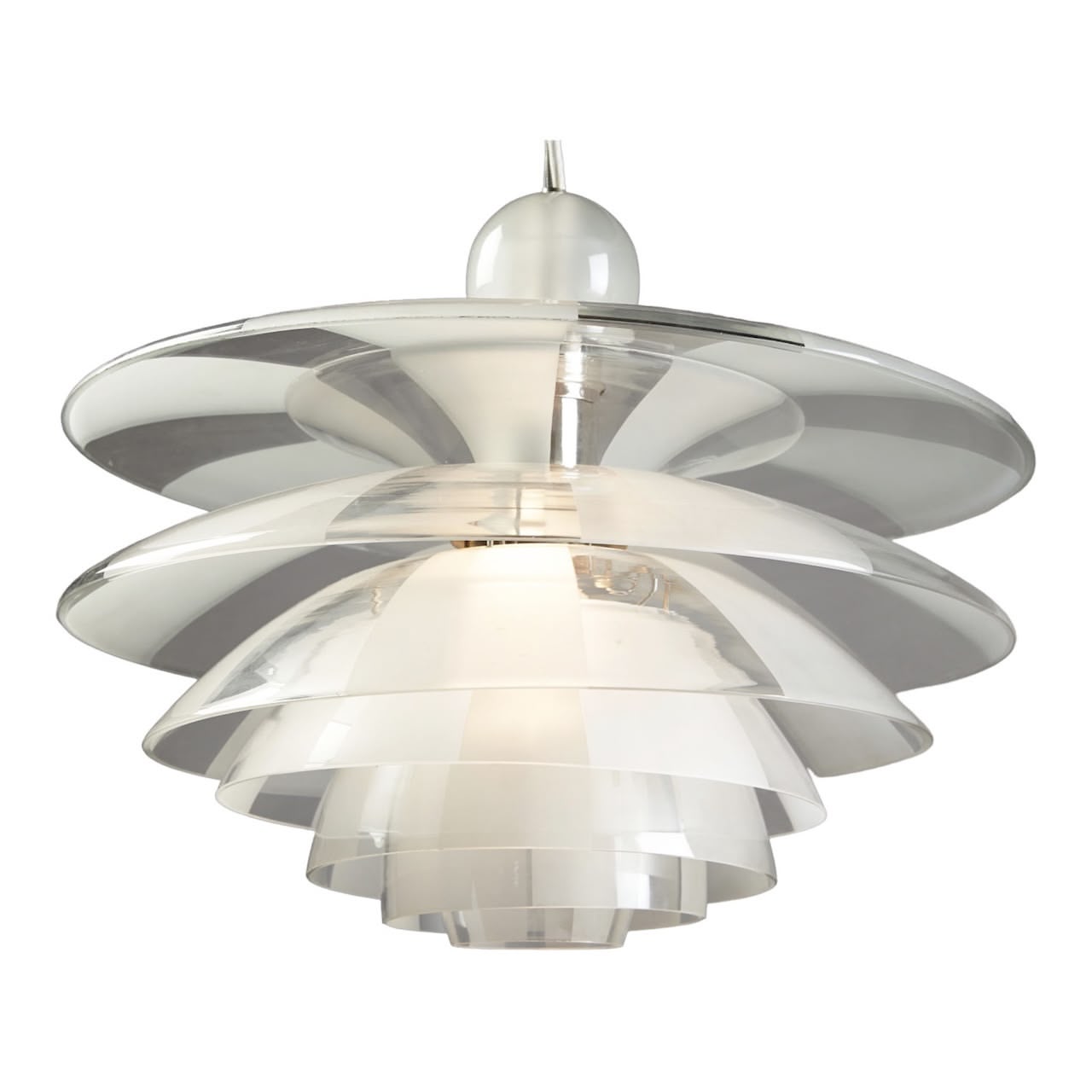 Poul Henningsen inspired replica Acrylic Septima Pendant Lamp | Modern Approach 