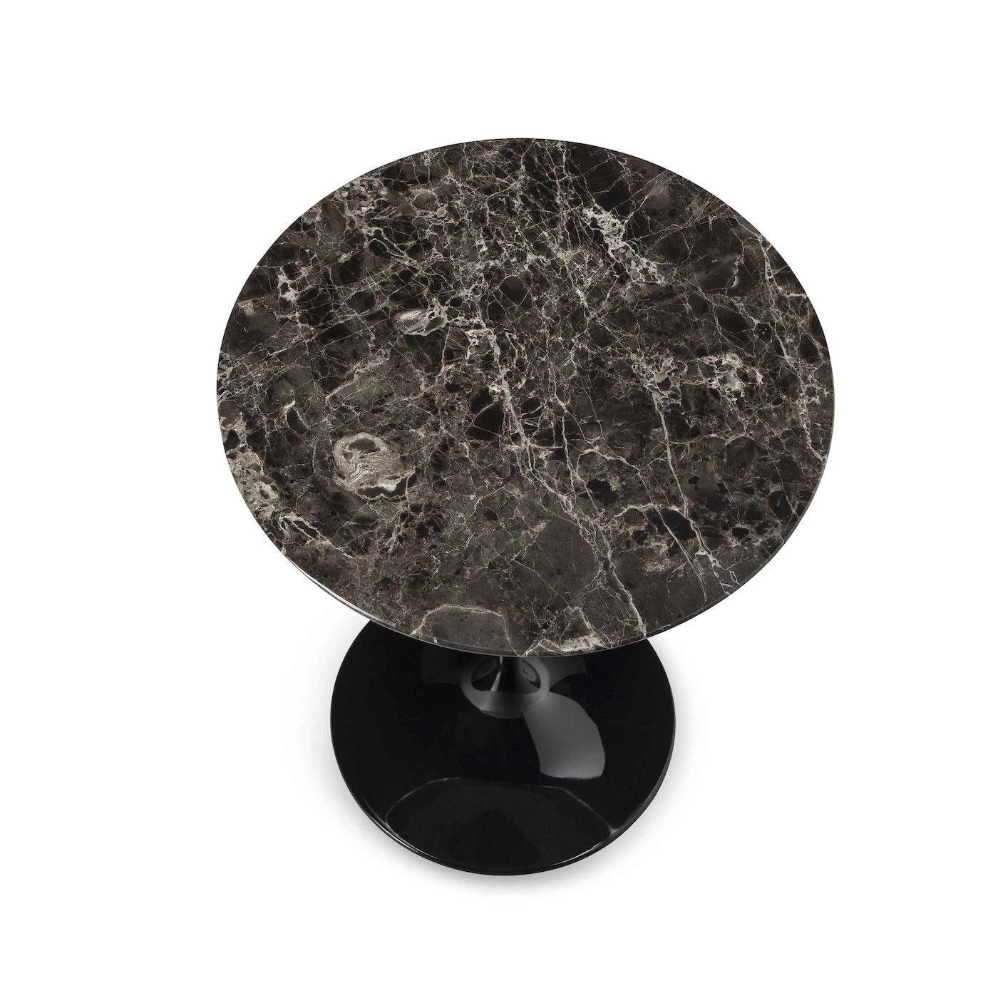 Pedestal Side Table - Marble Top